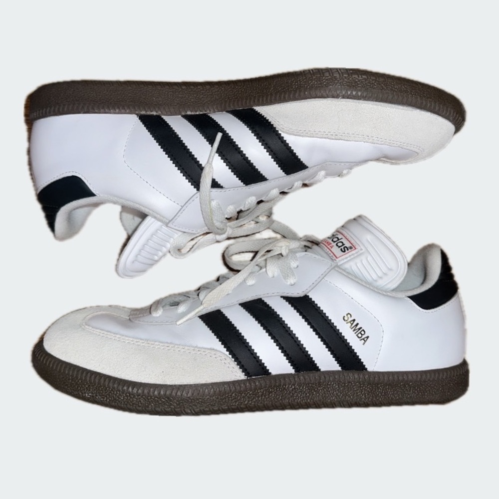 adidas Samba Sneakers White Black Gum - Picture 3 of 5